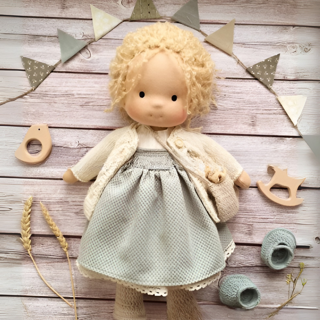 Olvoria | Handmade Waldorf Doll - Soft & Gentle Play Companion