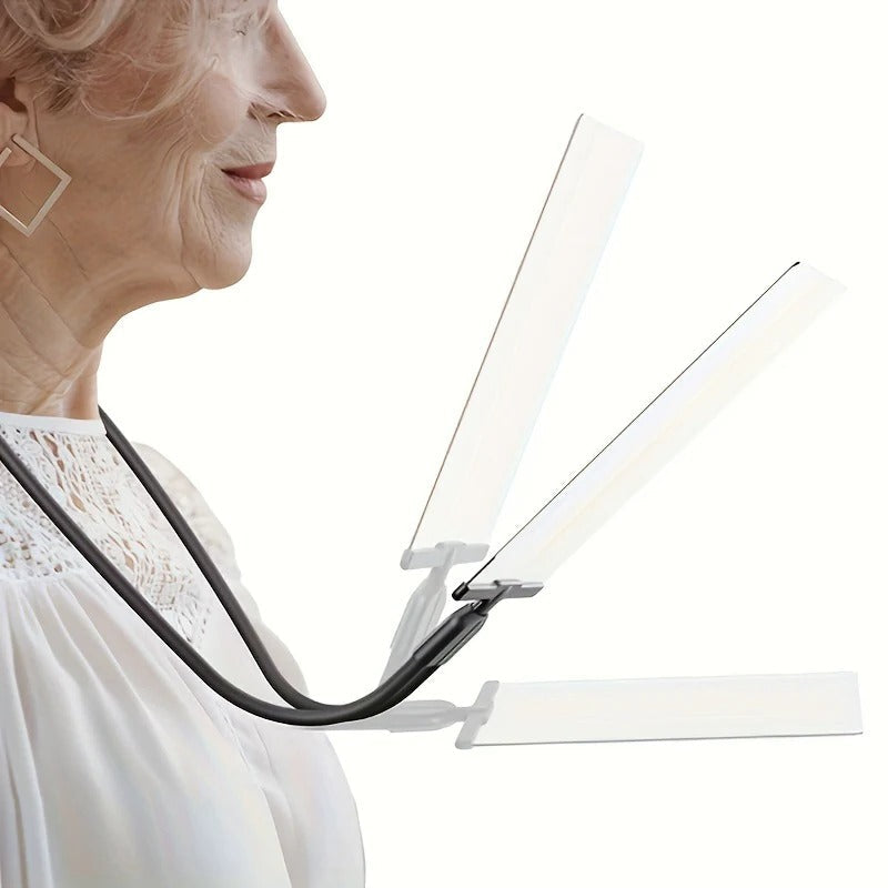 Olvoria | Hands-Free Magnifying Glass with Flexible Neck for Easy Reading