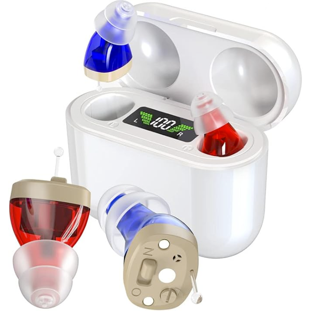 Olvoria | HearPro | Rechargeable Hearing Aid | Invisible and Comfortable | Simple Solution for Hearing Loss