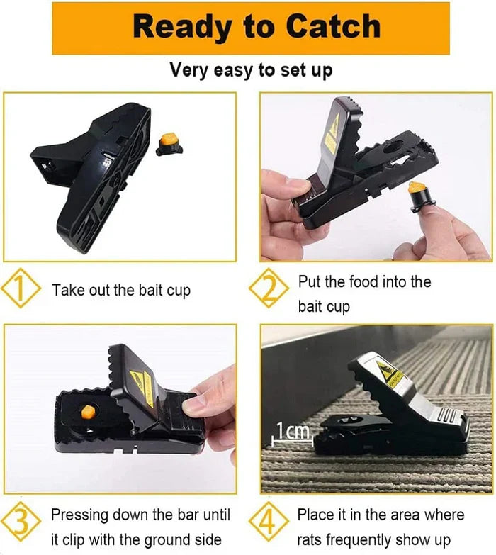 Olvoria | Heavy Duty Mouse Trap (6 pcs)