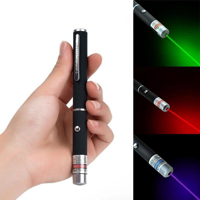 Olvoria | High-Performance Laser Pointer with Multiple Colors – Red, Green, Blue-Purple