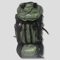 Olvoria | Mochila de senderismo impermeable ergonómica de 90L