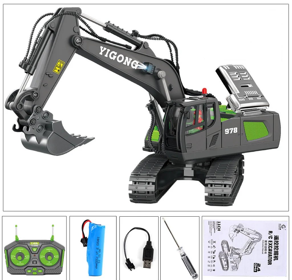 Olvoria | Hydraulic Full Metal Graver G308H 1/14 RTR