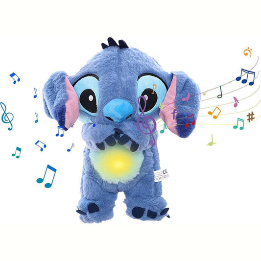 Olvoria | Interactive Breathing Plush Toy with Lullabies