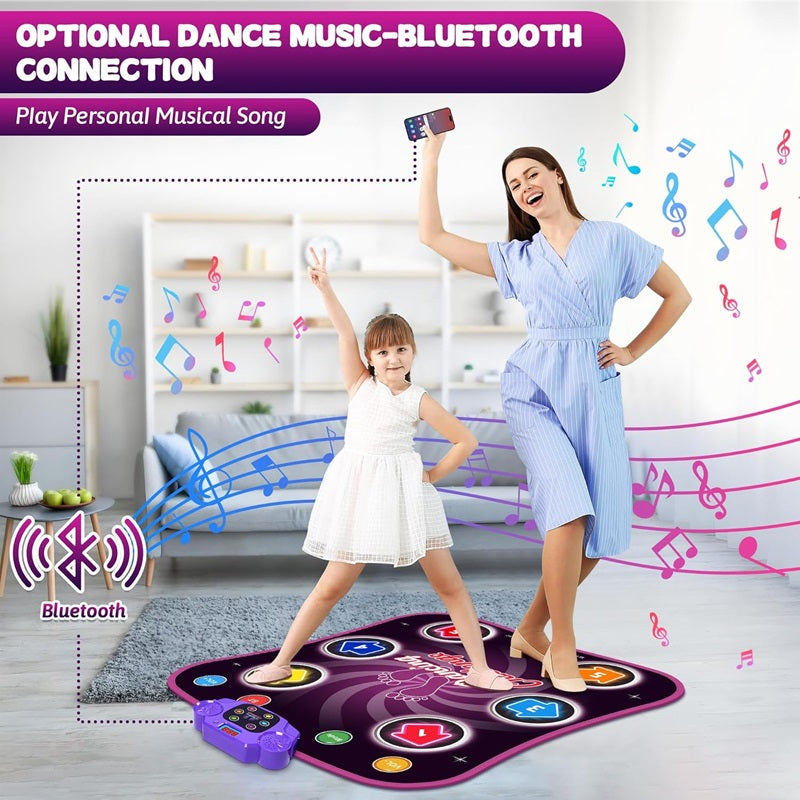 Olvoria | Interactive Dance Mat with 5 Levels of Fun and Challenges for Kids