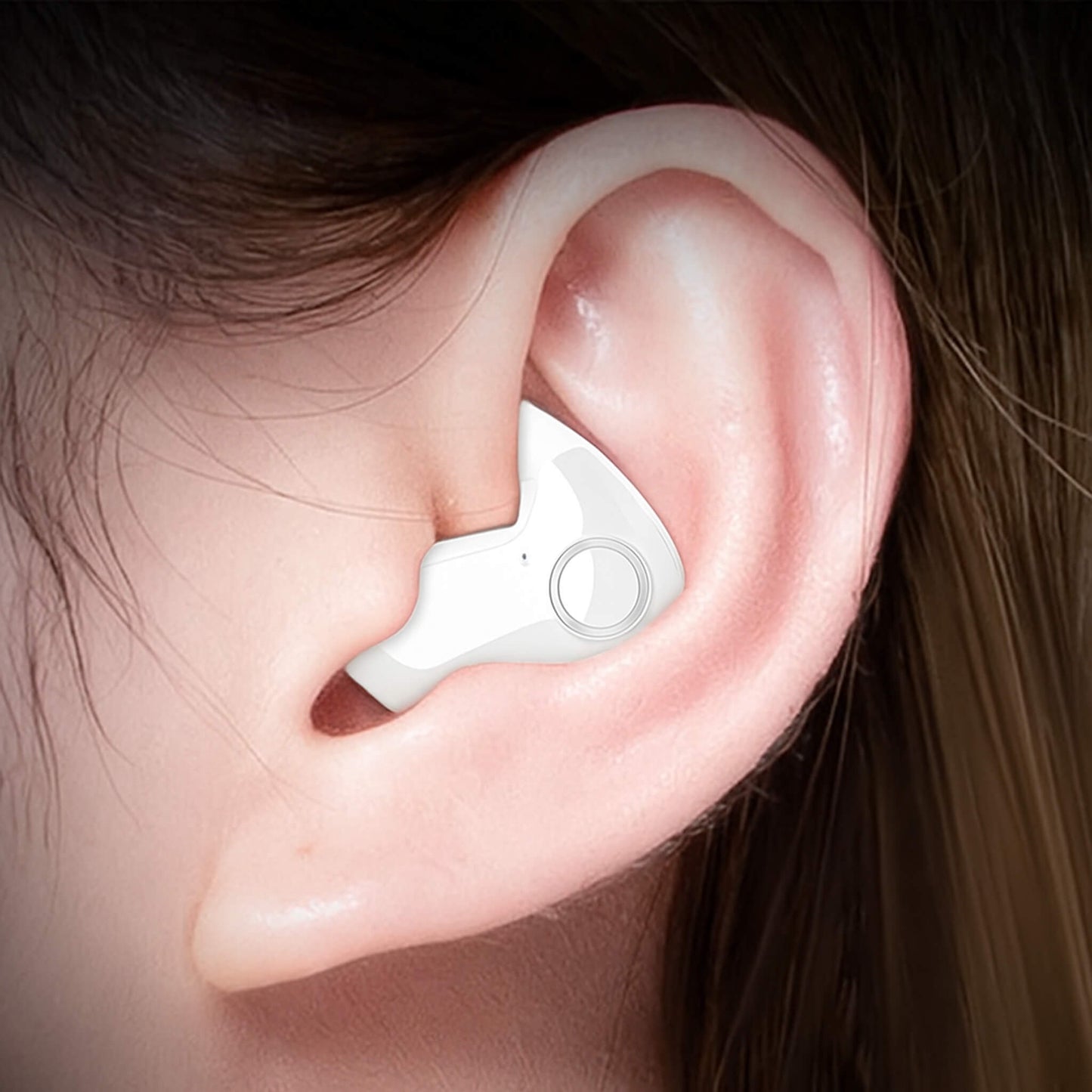 Olvoria | Invisible Wireless Sleep Headphones | IPX5 Waterproof, Bluetooth 5.3 for Comfortable Sleep and Relaxation