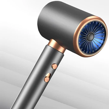 Olvoria | Ionic Hair Dryer | Fast Drying and Frizz Control | Gray