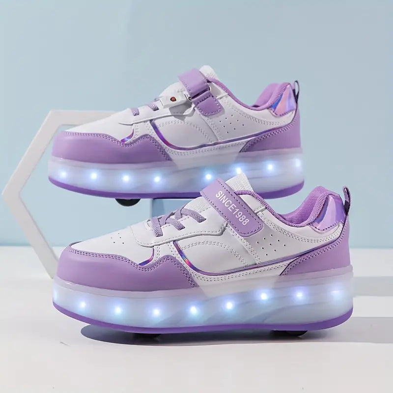 Olvoria | Kids' Roller Skates with LED Lighting