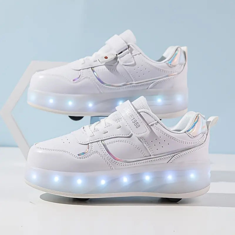 Olvoria | Kids' Roller Skates with LED Lighting