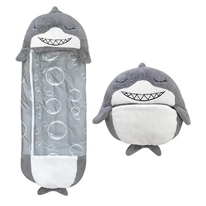 Olvoria | Kids' Sleeping Bag and Plush Toy - Fun Animal Design