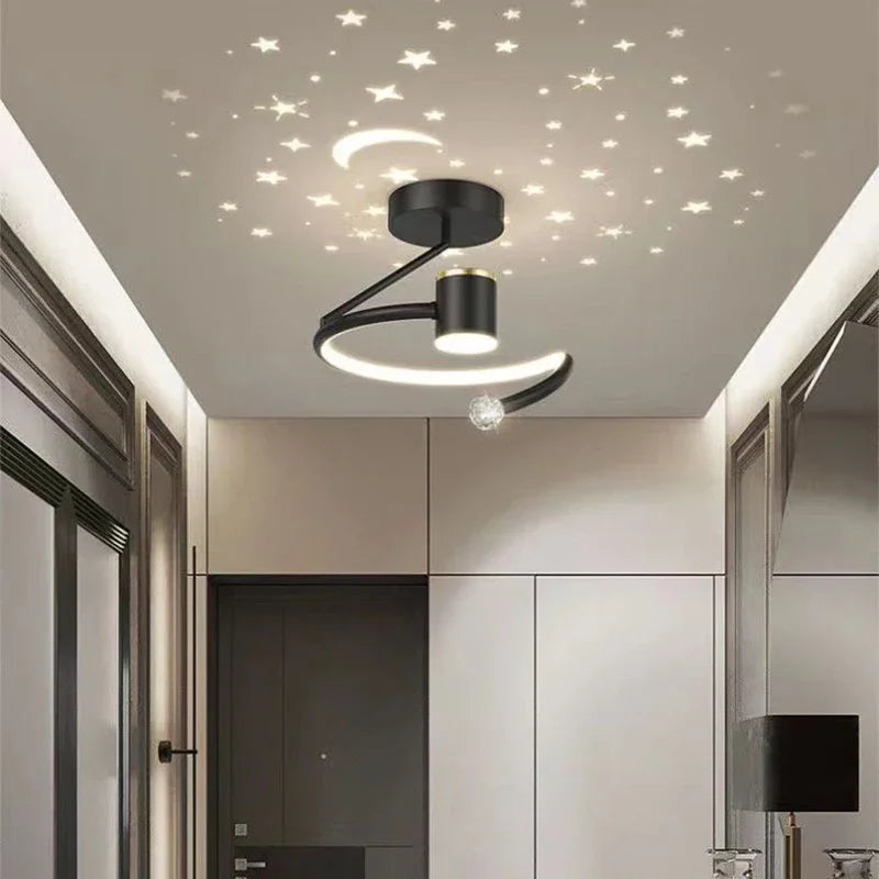 Olvoria | LED Ceiling Lamps with Starry Sky – Modern Pendant Lamp Design for Children's Rooms and Living Rooms