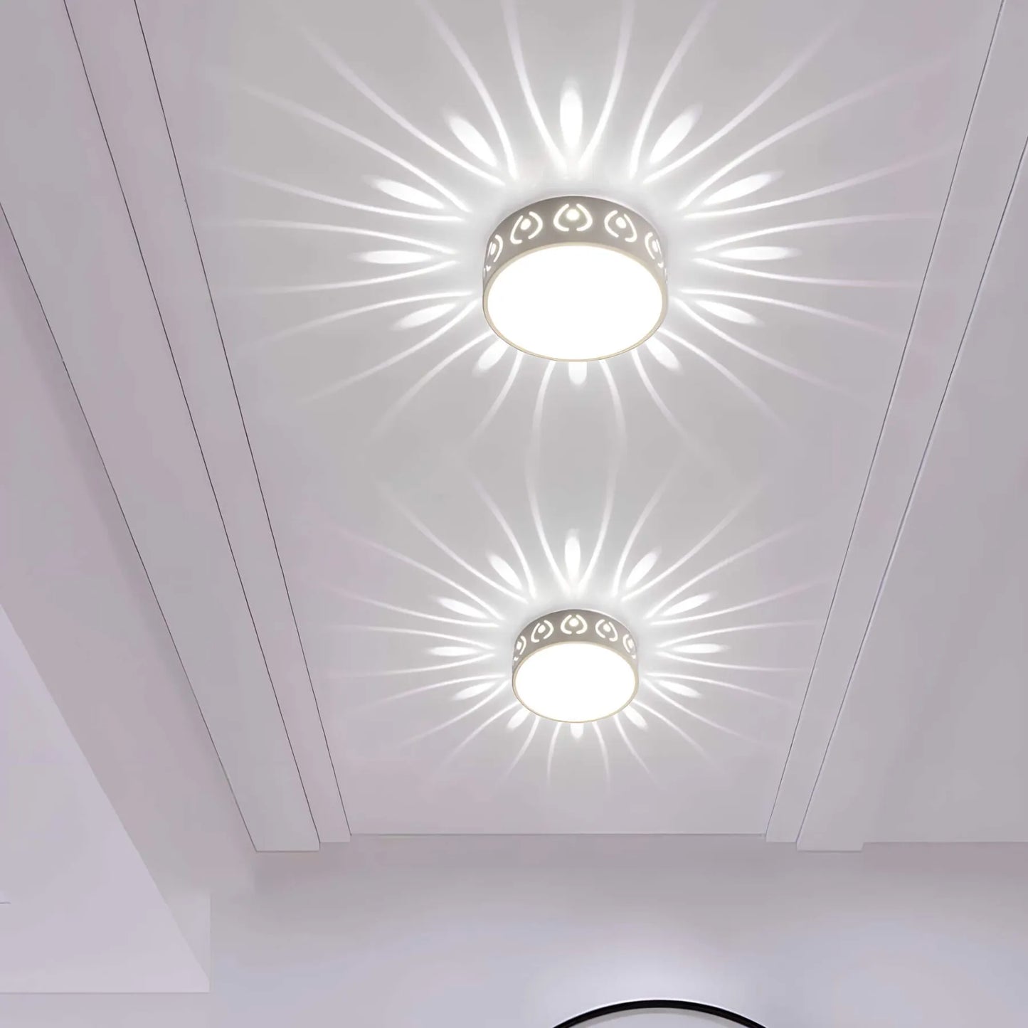 Olvoria | LED Ceiling Light - for Entrance, Hallway, and Balcony