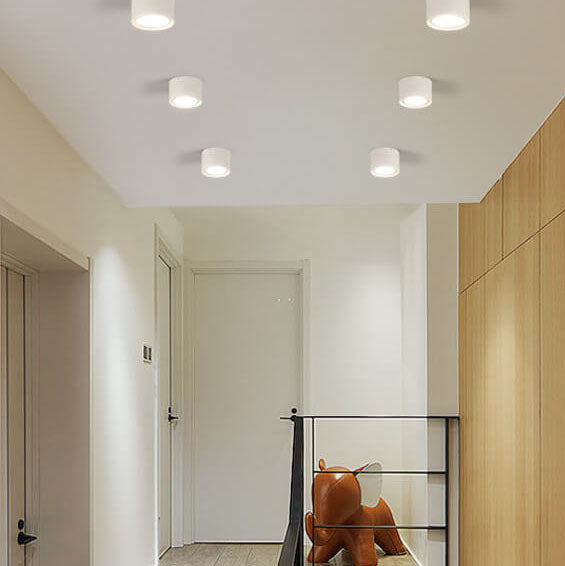 Olvoria | LED Ceiling Spotlight Cylinder | Adjustable Spotlight Design