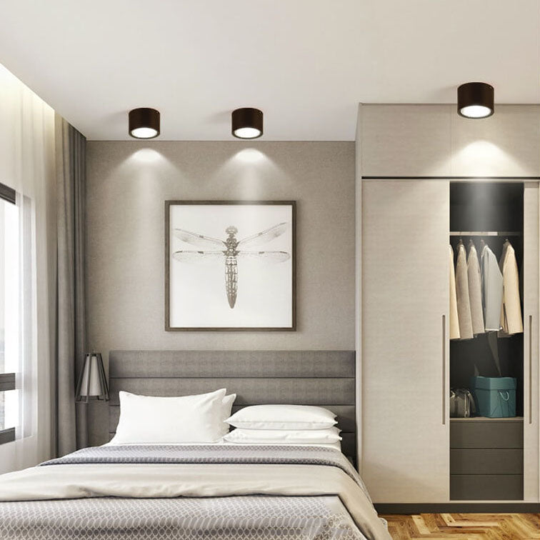 Olvoria | LED Ceiling Spotlight Cylinder | Adjustable Spotlight Design