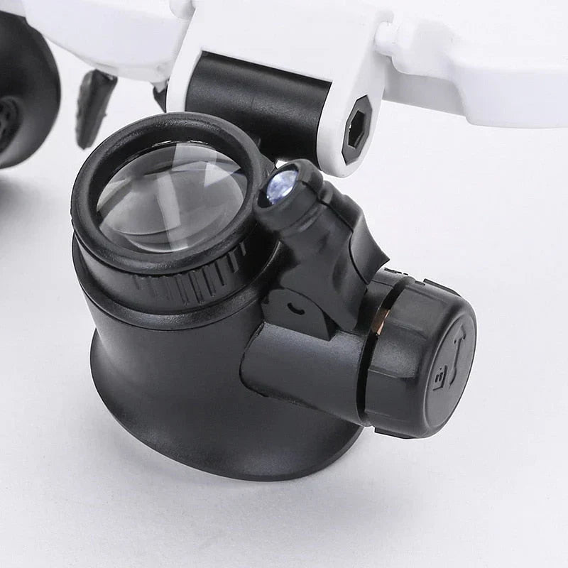 Olvoria | LED Magnifying Glasses with Adjustable Lenses