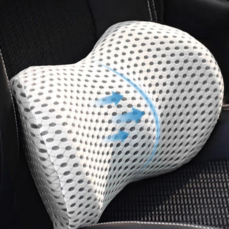 Olvoria | Lumbar Support Pillow CoreComfort – Orthopedic Memory Foam Back Cushion for Healthy Posture