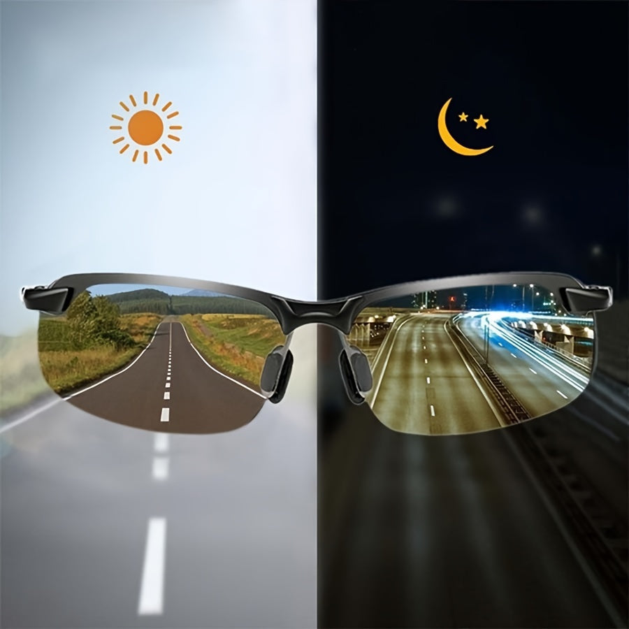 Olvoria | Luminexx Photochrome Sunglasses | Self-tinting & Stylish | For Day & Night | Elegant All-round Protection