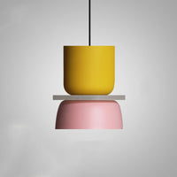 Olvoria | Lámpara colgante LED Macaron | Diseño escandinavo de color