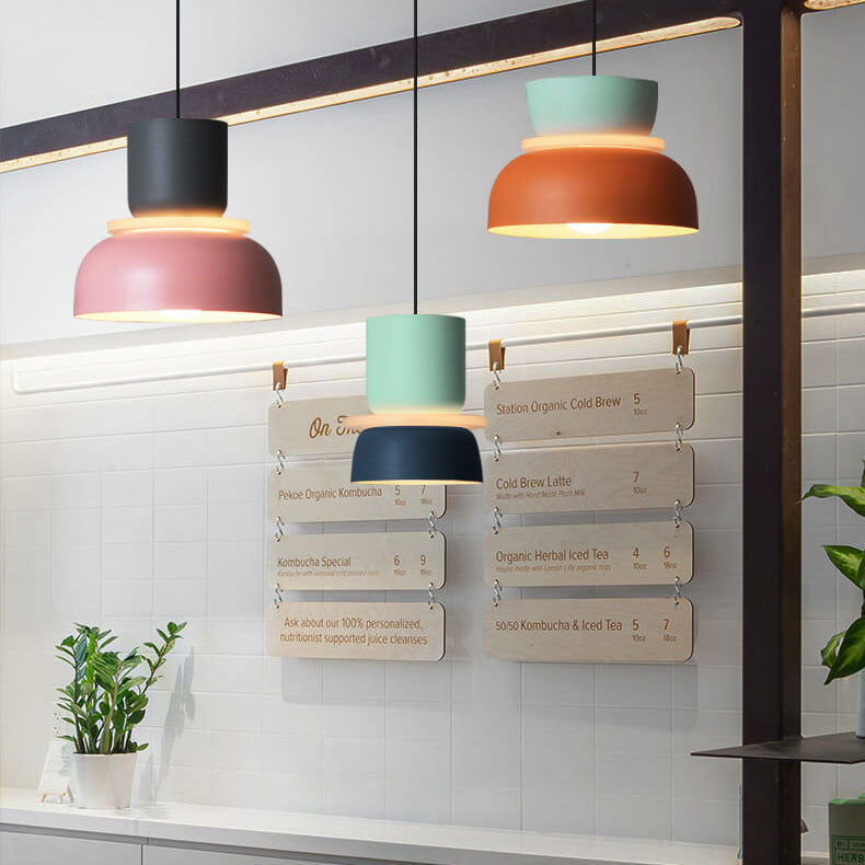 Olvoria | Macaron LED Pendant Light | Scandinavian Color Design