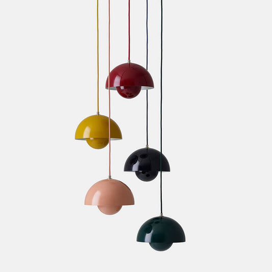 Olvoria | Macaron Pendant Light Semicircle | Nordic Dome Design