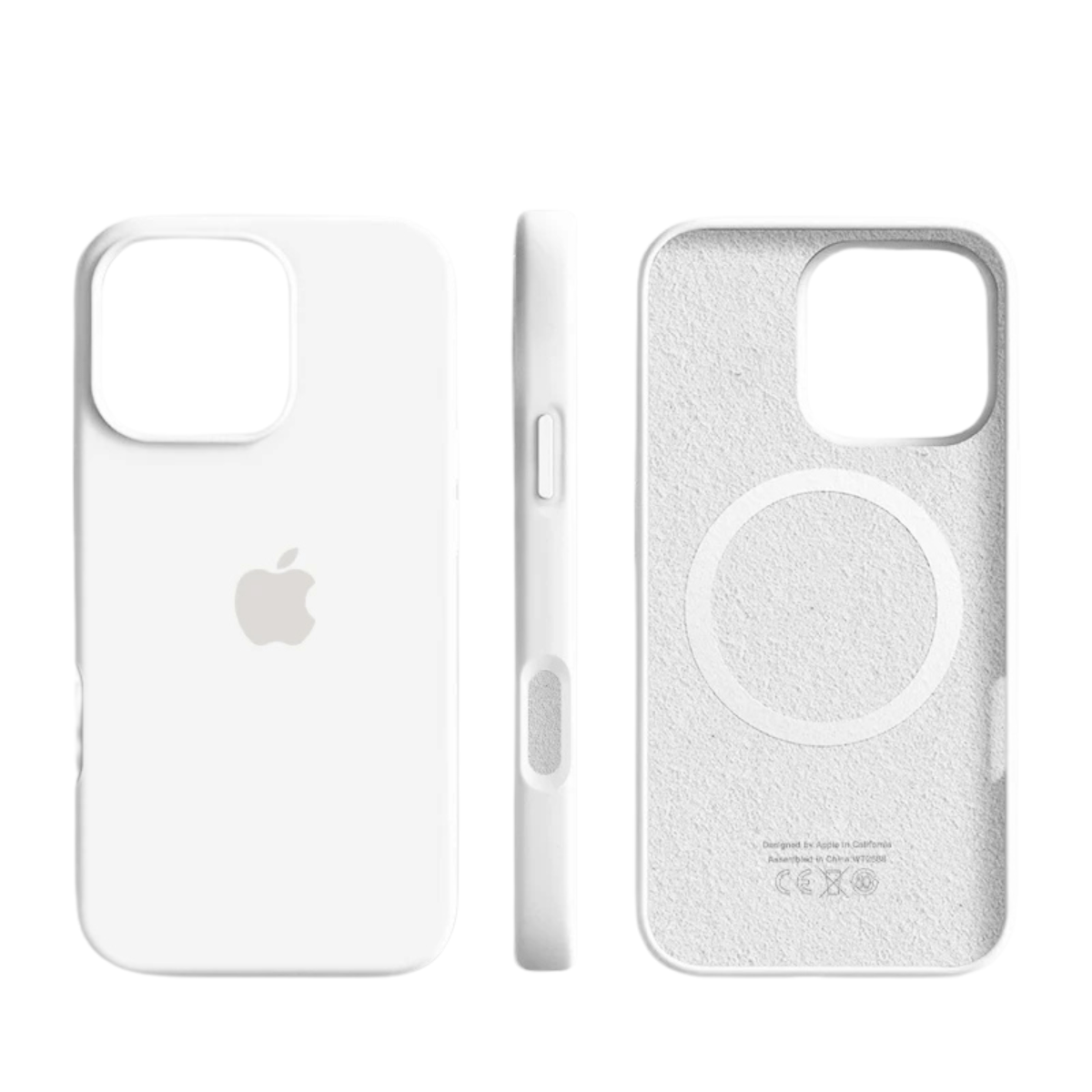 Olvoria | Magnetic Silicone Case with Soft-Touch Surface for iPhone