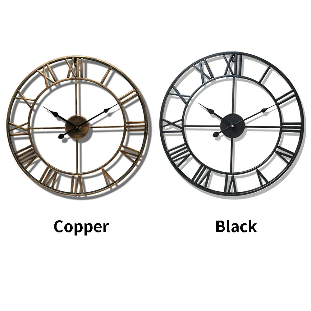 Olvoria | Majestic Clock in Metal