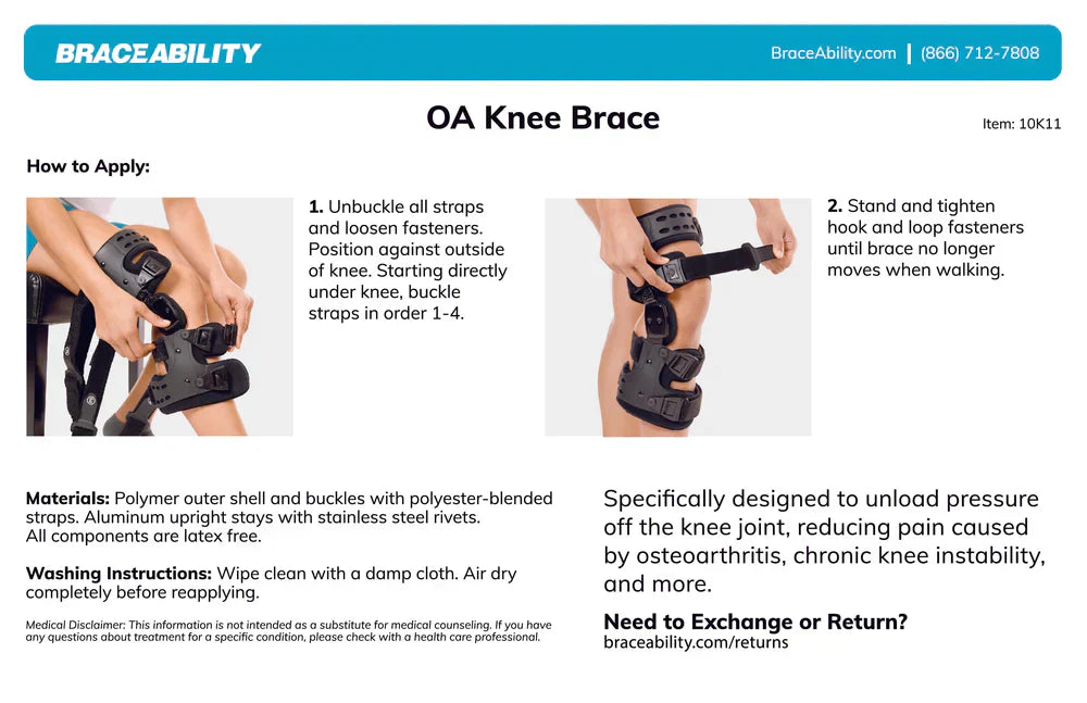 Olvoria | Medical OA Offloading Knee Brace | Unicompartimental Osteoarthritis Orthosis | Varus/Valgus Correction & ROM Control | Medial & Lateral Offloading | Adjustable Range of Motion