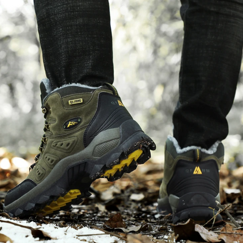 Olvoria | Men's All Terrain Hiking Boots with Lace-up Closure