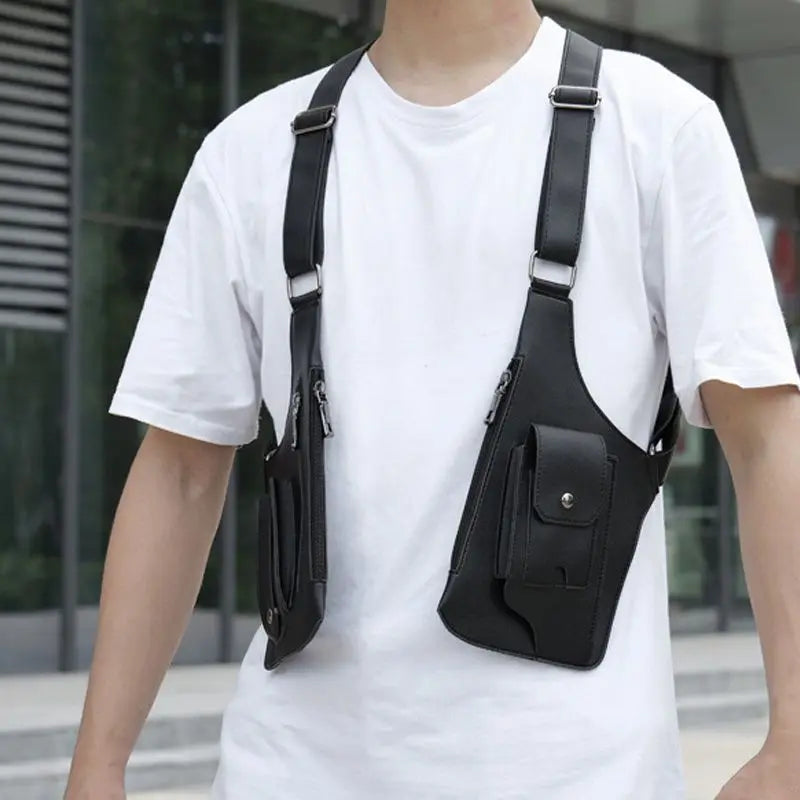 Olvoria | Men's Anti-Theft Shoulder Bag with Multiple Compartments