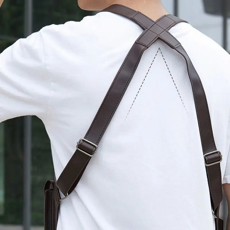 Olvoria | Men's Anti-Theft Shoulder Bag with Multiple Compartments