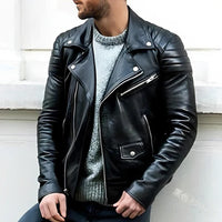 Olvoria | Pánska asymetrická biker bunda