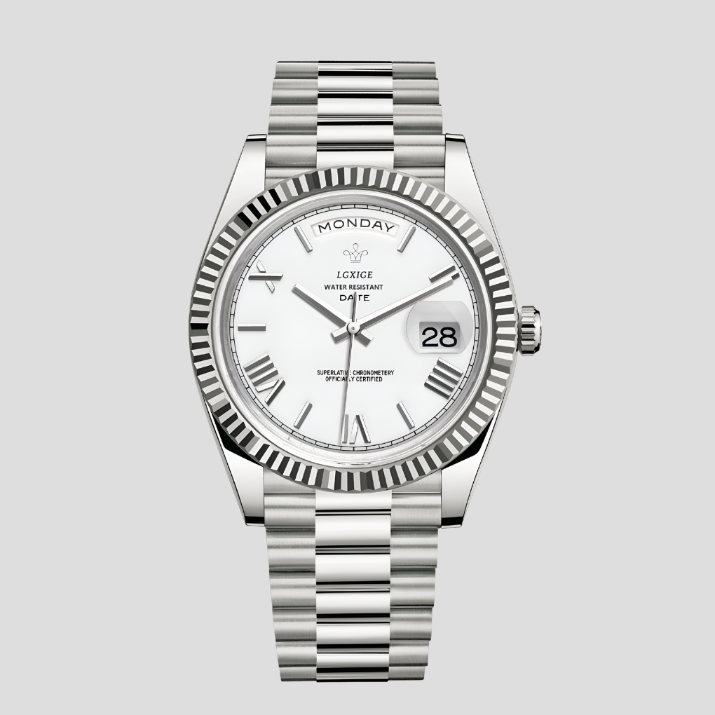 Olvoria | Men's Automatic Watch with Day-Date Display