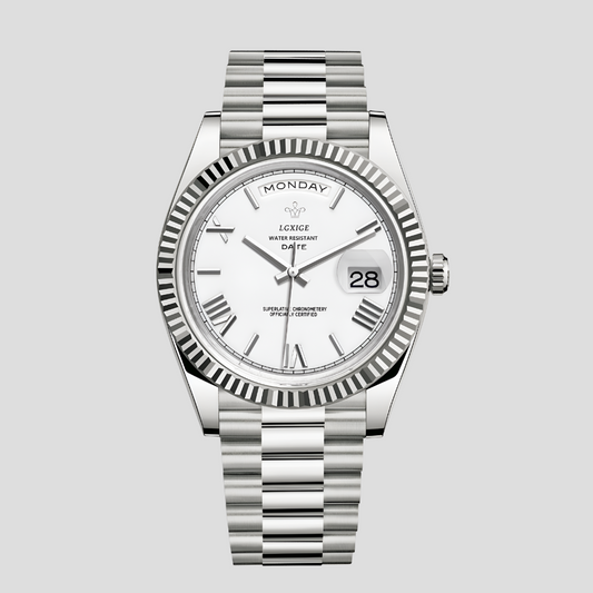 Olvoria | Men's Automatic Watch with Day-Date Display