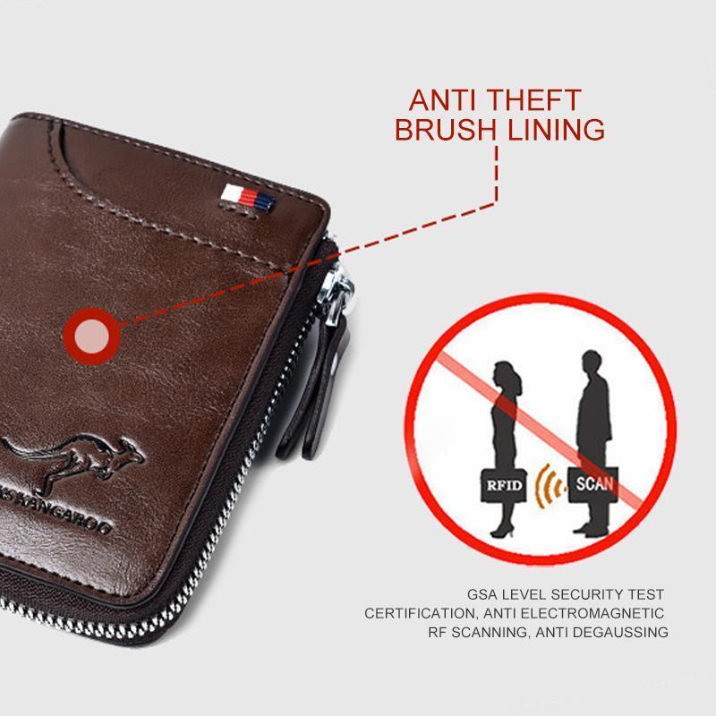 Olvoria | Men's Bifold Wallet with RFID Blocking