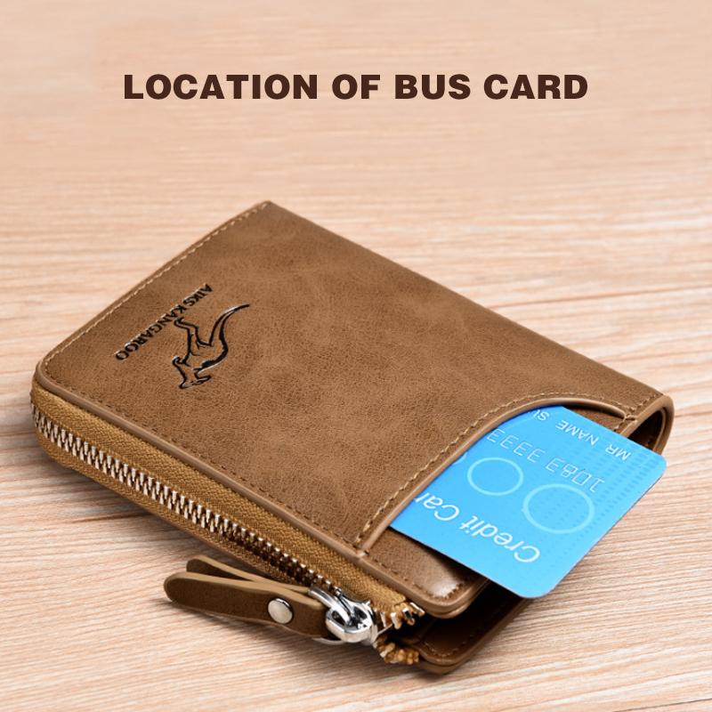 Olvoria | Men's Bifold Wallet with RFID Blocking