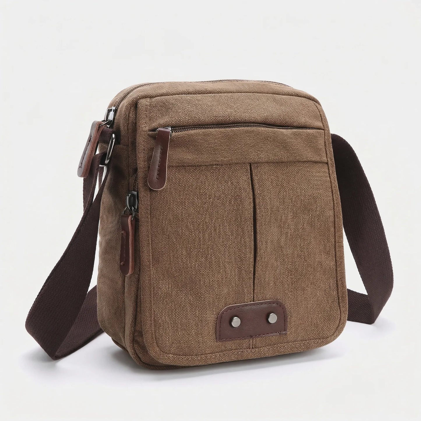 Olvoria | Men's Canvas Crossbody Bag
