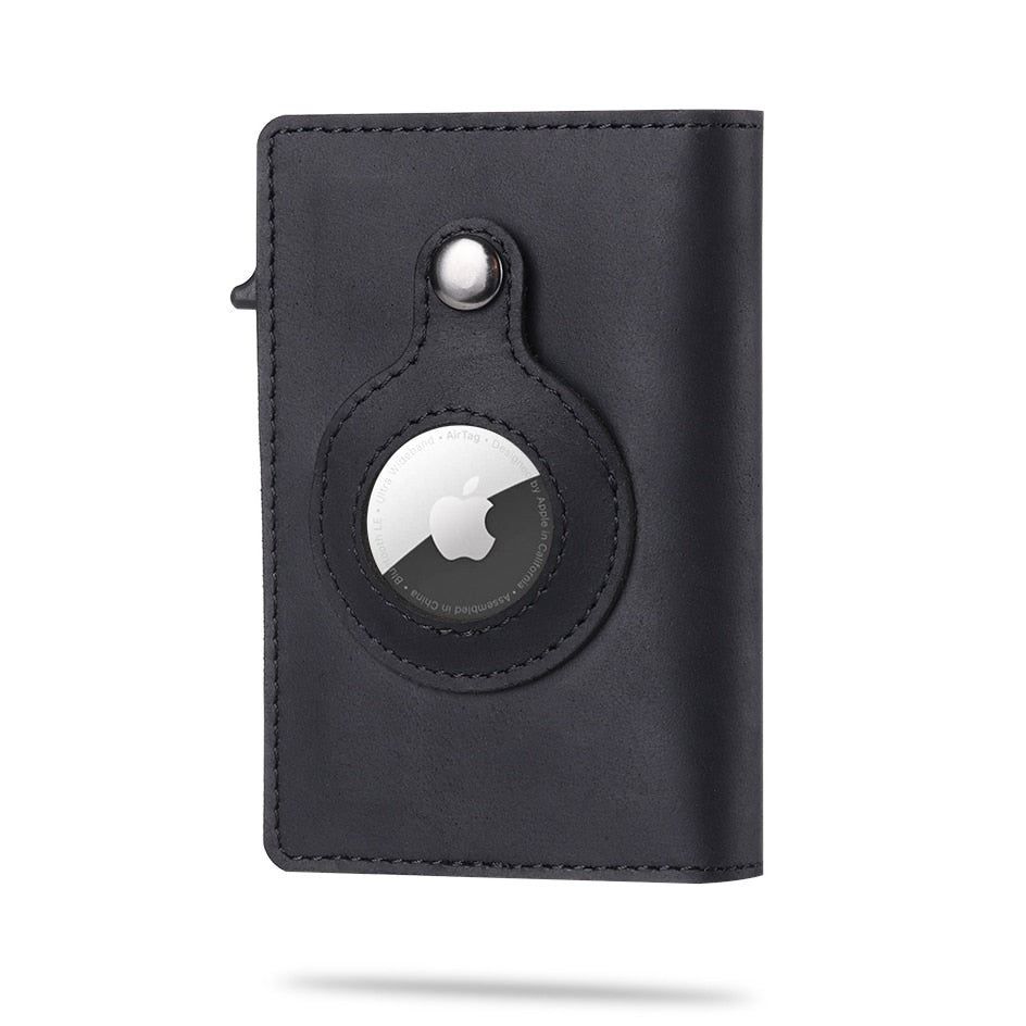 Olvoria | Men's Card Holder with Airtag Slot
