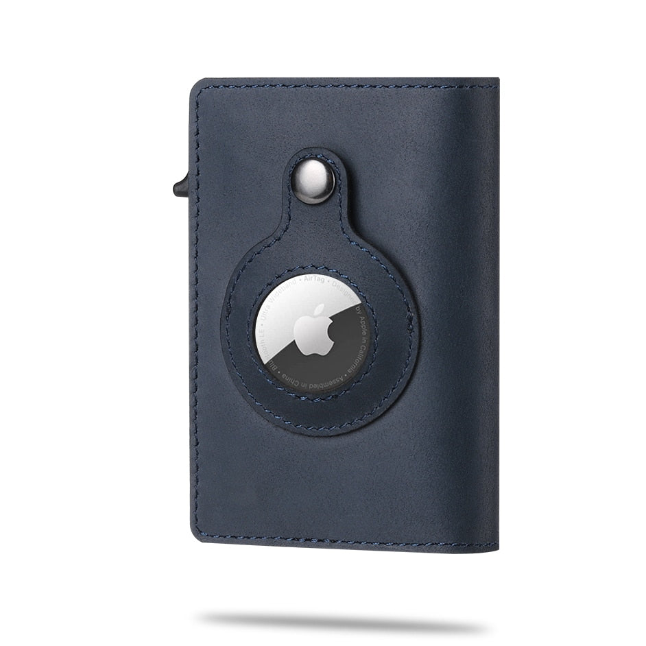 Olvoria | Men's Card Holder with Airtag Slot