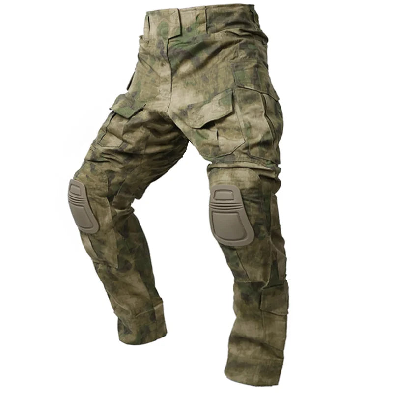 Olvoria | Men's Cargo Pants with Knee Pads