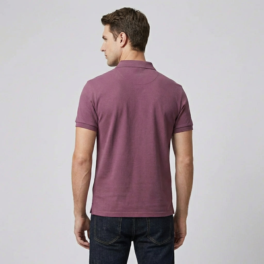Olvoria | Men's Classic Polo Shirt with Subtle Logo