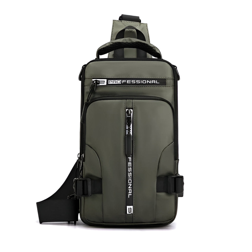 Olvoria | Men's Convertible Crossbody Chest Bag