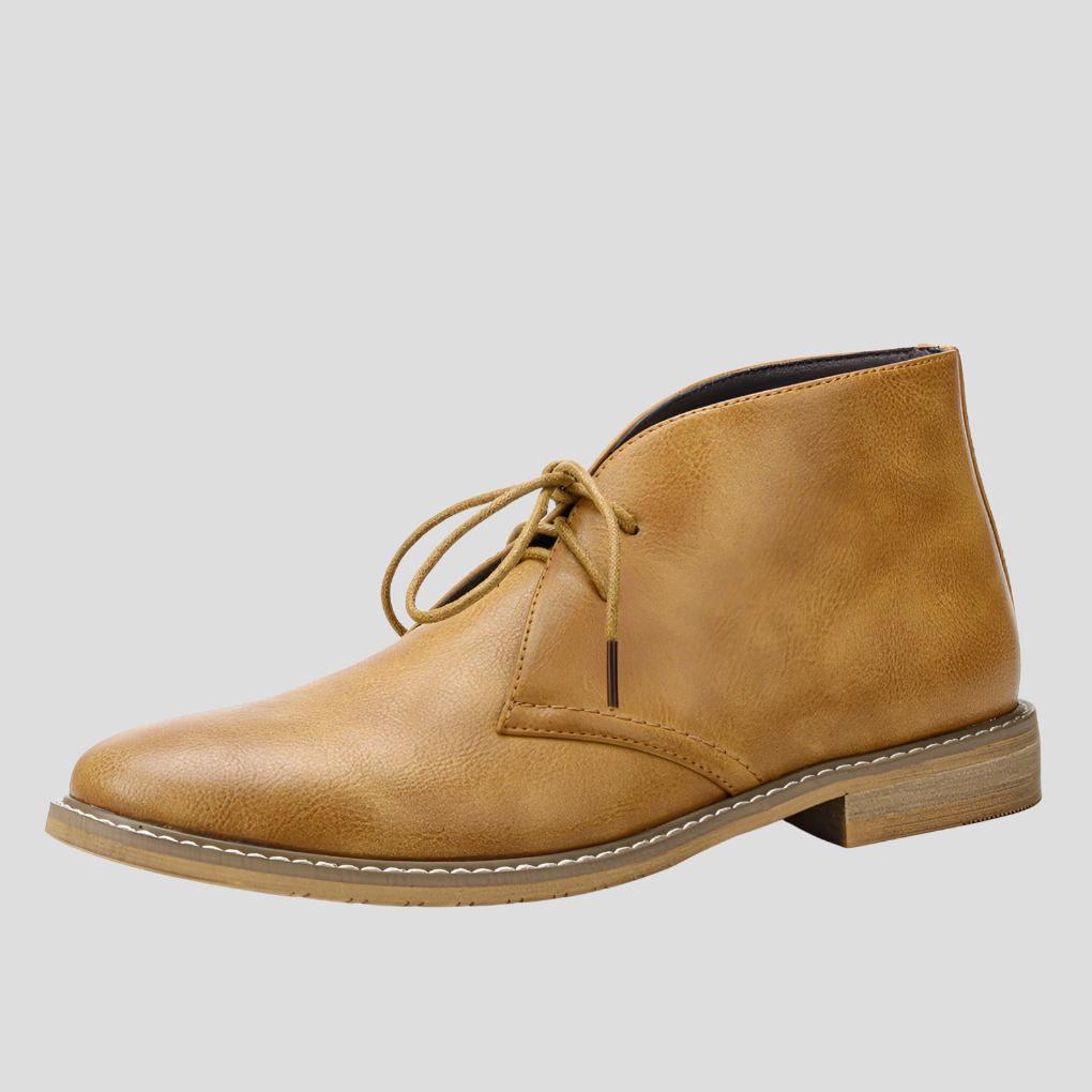 Olvoria | Men's Desert Boots Lace-Up Ankle Boot