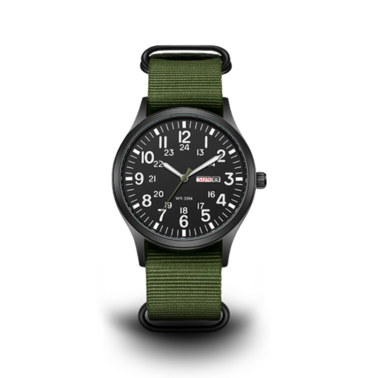 Olvoria | Men's Field Watch with Luminous Dial