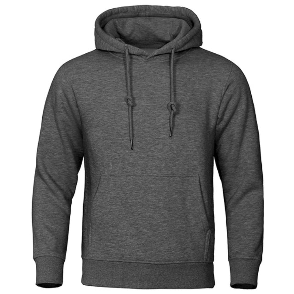 Olvoria | Men's Fleece Lined Hoodie with Kangaroo Pocket