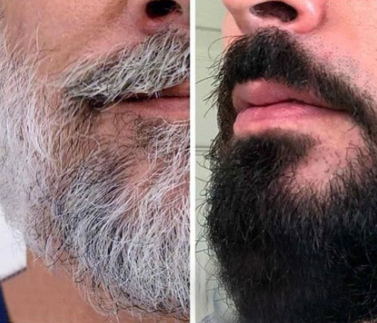 Olvoria | Men's Grey Coverage Shampoo Bar for Hair & Beard
