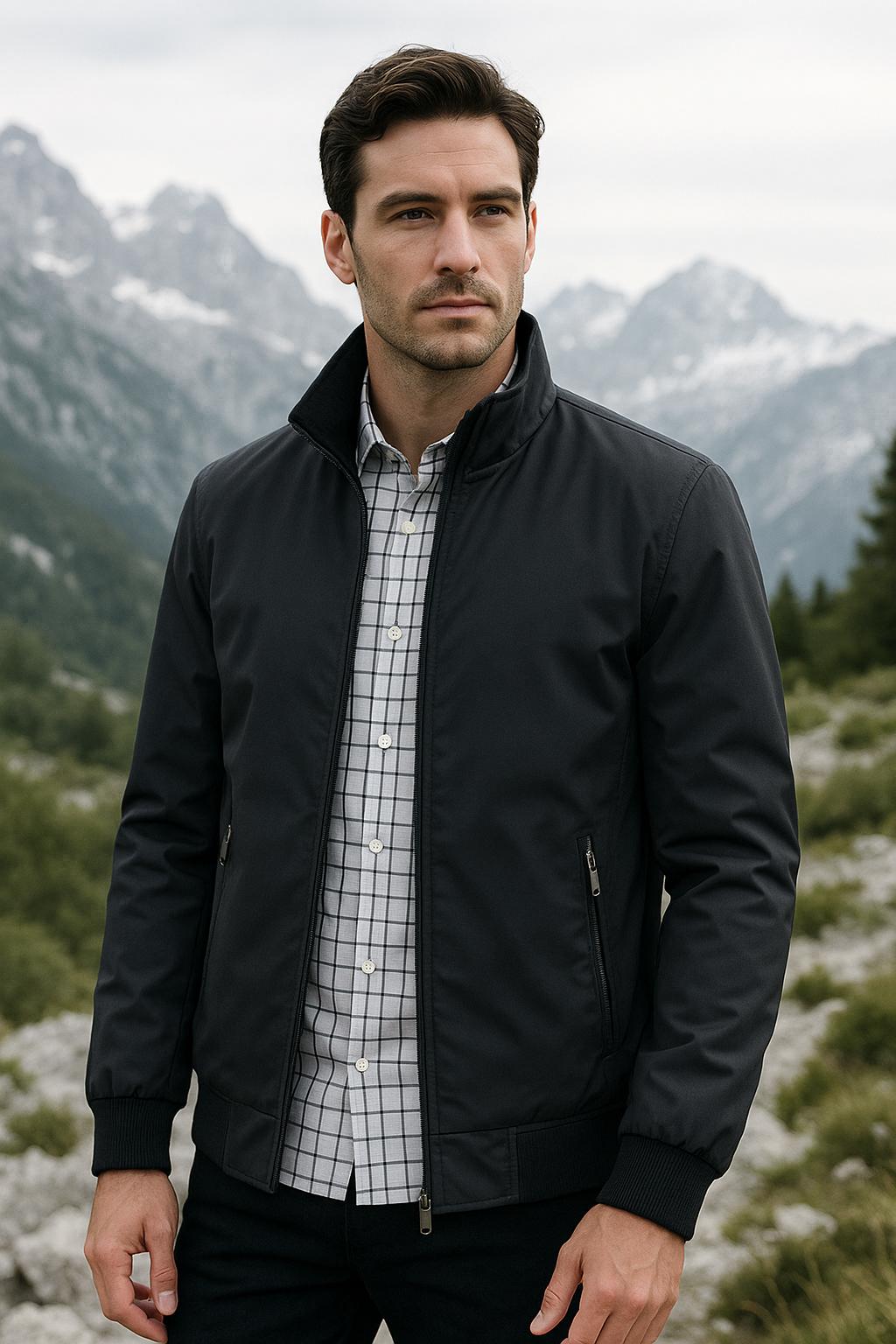 Olvoria | Men's Lightweight Windbreaker Jacket