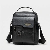 Olvoria | Bolso mensajero para hombre con bolsillo con solapa