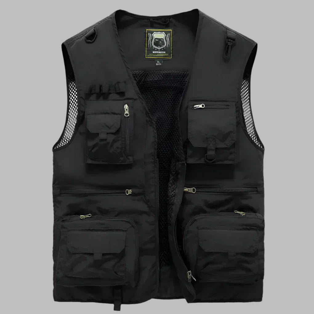 Olvoria | Men's Multi-Pocket Outdoor Vest