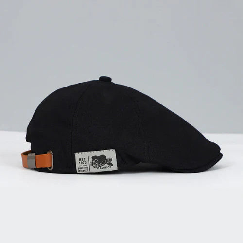 Olvoria | Men's Newsboy Cap Adjustable Flat Cap