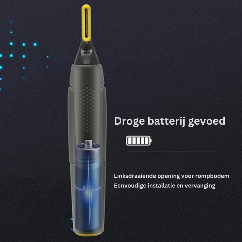 Olvoria | Men's Nose and Ear Hair Trimmer with LED Light